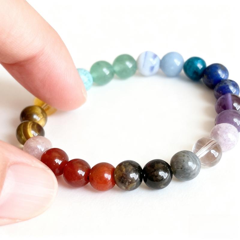 4PCS Money Attraction Bracelet with Green Aventurine & Tiger Eye - Blue Friendship Crystal Bracelet Beaded Jewelry Protection Bracelet Encouragement Gift For Her Fashion Artificial Bracelet Daily Wear