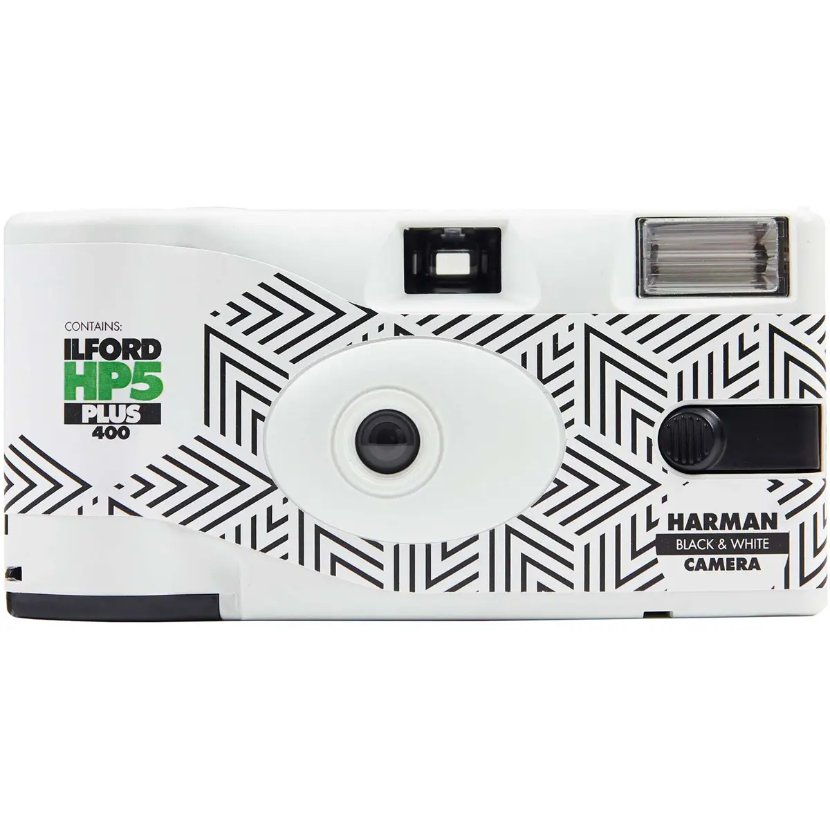 Ilford HP5 Plus 35mm Black and White Single Use Disposable Camera with Built-in Flash, 27 Exposures