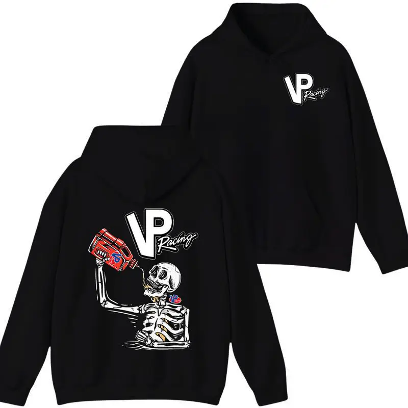 Skeleton Hoodie – Streetwear Pullover for Car Enthusiasts, Bold Graphic Racing Hoodie, Soft Cotton Blend, Drift & Motorsport Lifestyle Apparel