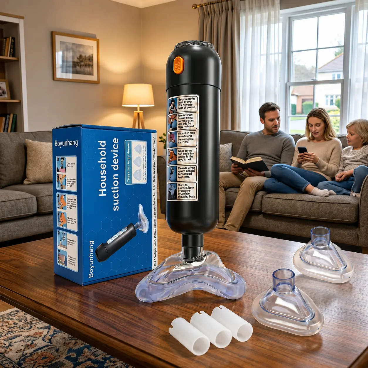 Family Outdoor Emergency Kit, Home Suction Pump, Emergency Tool