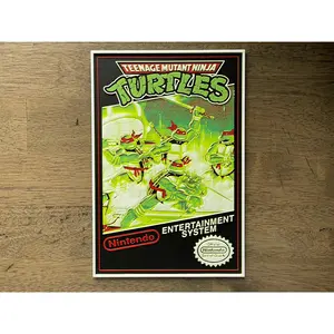 Teenage Mutant Ninja Turtles (NES) Poster