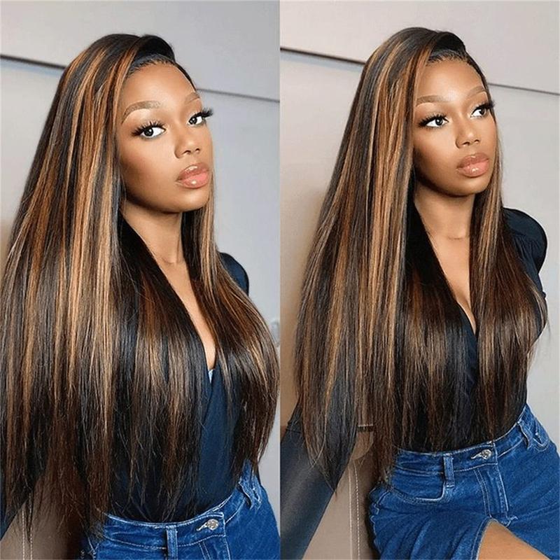Megalook Wear Go Glueless Wigs Pre Cut 6x5 HD Lace Straight Lace Front Human Hair Wigs Bleached Tiny Knots Easy Put On Go Beginner Friendly Wig