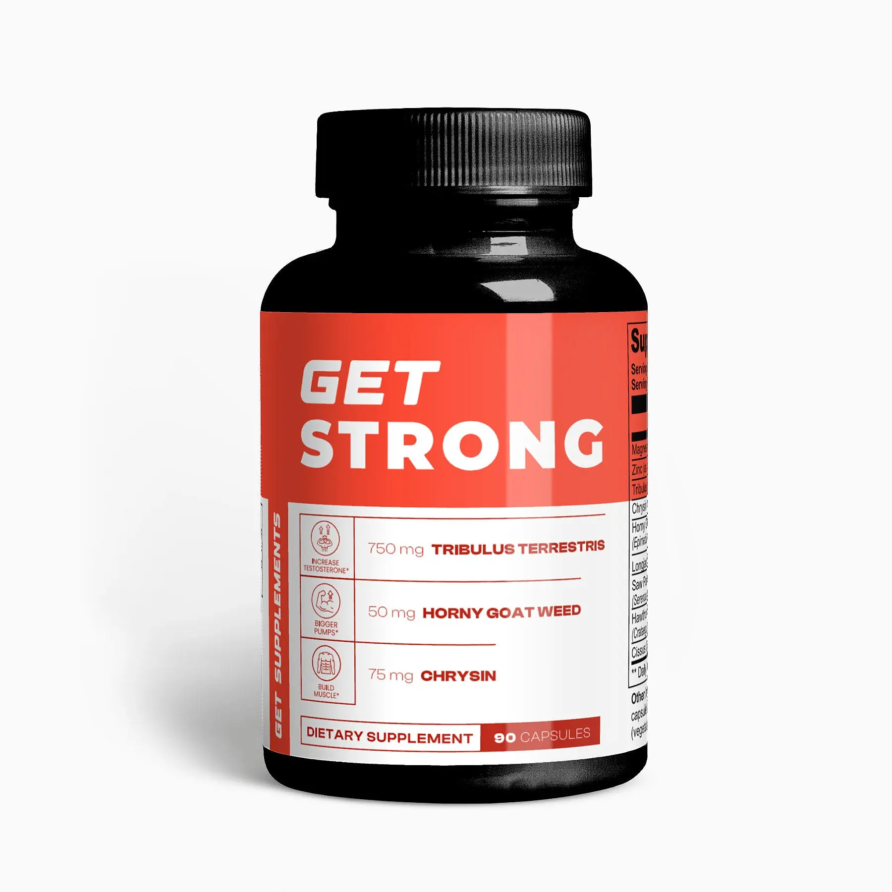 GET STRONG - Test booster Fitness Dietary Vitamin