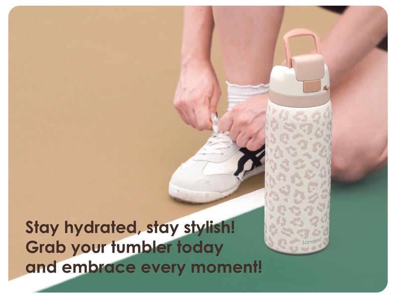 Sandjest 32oz Water Bottle with Push-button Lid, Vacuum Stainless Steel Insulated Drinkware, Travel Outdoor Sports Camping Birthday Christmas Gift Sandjest 32oz Water Bottle with Push-button Lid, Vacuum Stainless Steel Insulated Drinkware, Travel Outdoor Sports Camping Birthday Christmas Gift