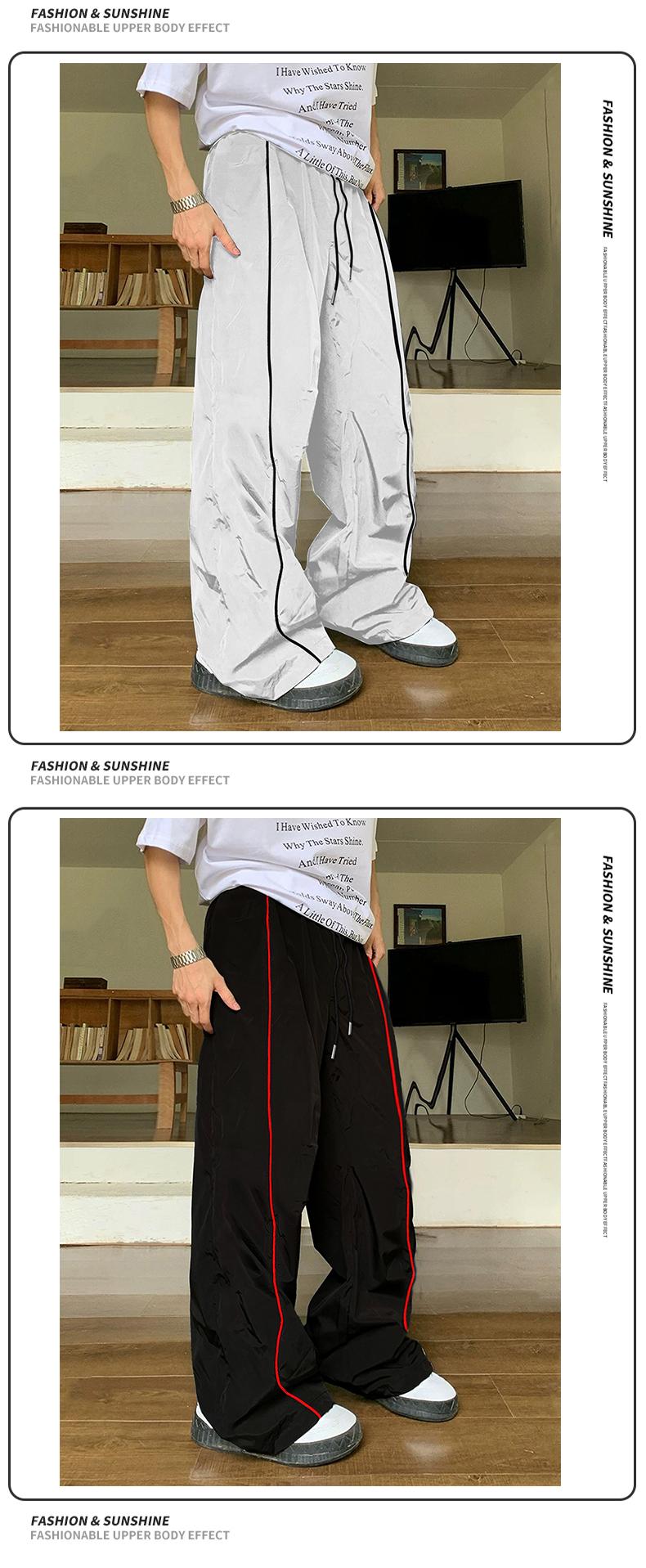 Men's Loose-Fit Sports Pants with Drawstring Waistband Breathable Fabric for Outdoor Activities & Casual Wear Stylish Design Suitable for All Seasons Casual Menswear Outfit Outfit Menswear pants para hombre track vibes solid drawstring waist sweatpants Men's Loose-Fit Sports Pants with Drawstring Waistband Breathable Fabric for Outdoor Activities & Casual Wear Stylish Design Suitable for All Seasons Casual Menswear Outfit Outfit Menswear pants para hombre track vibes solid drawstring waist sweatpants