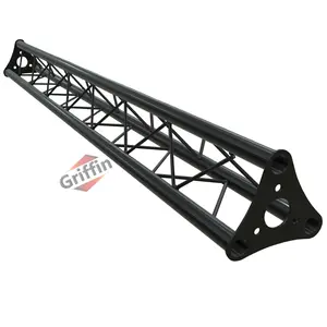 Triangle Truss Segment Extension by GRIFFIN - 5Ft Extra Trussing Section for DJ Booth Lighting