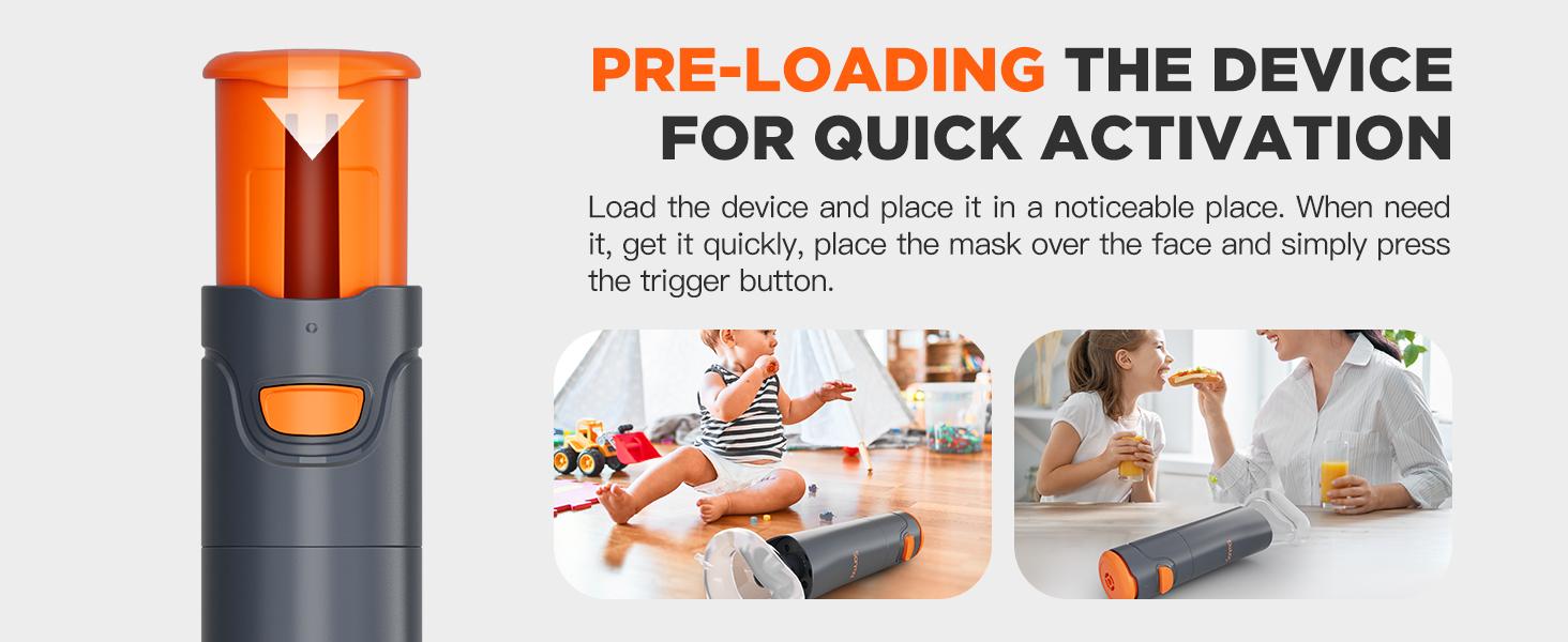 Sonmol Portable  First Aid Kit with 3 Masks for All Ages One Pack