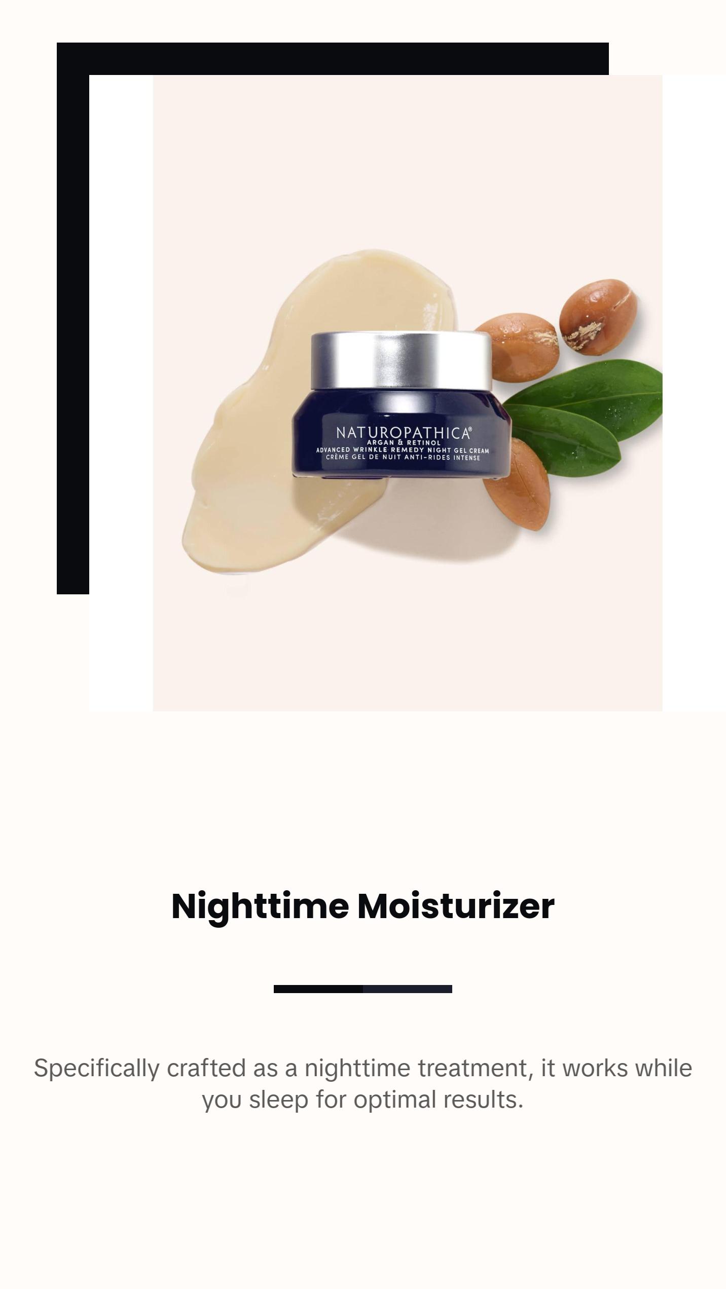 Argan & Retinol Advanced Wrinkle Remedy Night Gel Cream