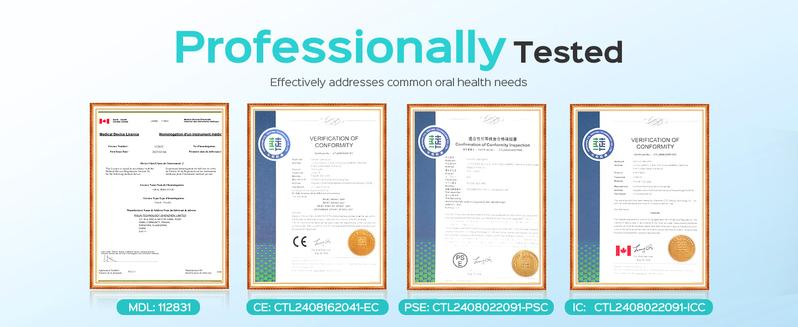 COSLUS CX20 Water  Flosser Teeth Pick:Soft Portable Cordless Oral Irrigator Rechargeable Travel Irrigation Cleaner IPX7 Waterproof Electric Flossing Machine for TeethCleaning,Professional Dental Teeth Irrigator,Teeth Cleaning Tools,Home Travel Gift