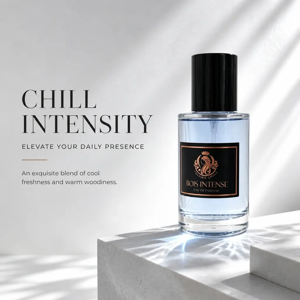 Unisex 100ml Eau De Parfum - Cool Woody Floral Fragrance with Mint, Lemon, Jasmine, Nutmeg, Cedarwood, Musk - Long-Lasting Sophisticated Scent, Fine Wide-Angle Mist Spray for Daily, Dating Use