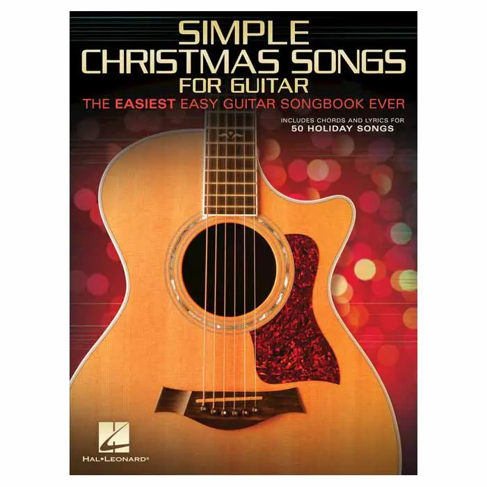 Guitar Songbook for Developing Guitarists - 50 Yuletide Holiday Classics, Simple Christmas Songs with Included Chords and Lyrics
