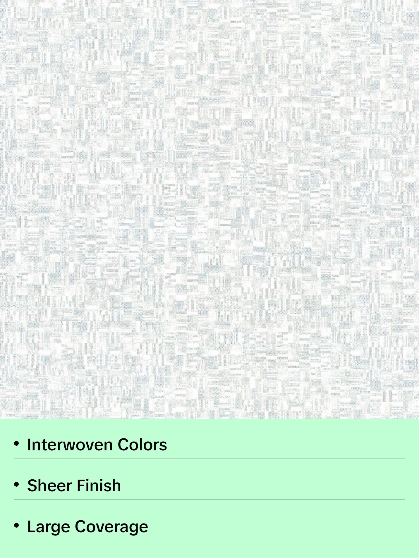 Maki Striped Harmony - White, Gray & Subtle Green Wallpaper