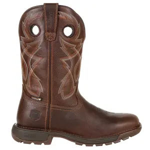 Rocky Mens Legacy 32 11 Inch Waterproof Soft Toe  Work/Duty - Brown