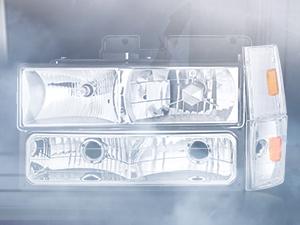 Nilight Headlight Assembly Compatible with 1988 1989 1990 1991 1992 1993 Chevrolet GMC C/K 1988-1993 Silverado Suburban Sierra Blazer Tahoe Yukon Chrome Housing Amber Reflector