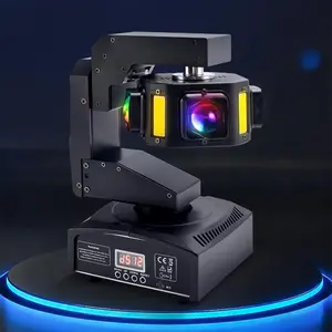 Areyourshop 6LED Moving Head Light 3-Axis Beam Stage DMX Spot Disco Party Show Lighting Areyourshop 6LED Moving Head Light 3-Axis Beam Stage DMX Spot Disco Party Show Lighting