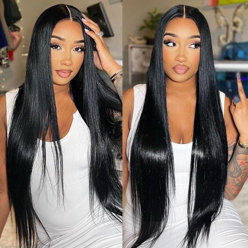 【HOT】FORGIRL FOREVER 13x6 Water Wave Lace Frontal Wig 180% Density Straight Human Hair Lace Front Wig Pre plucked Deep Curly Wave Wig For Women