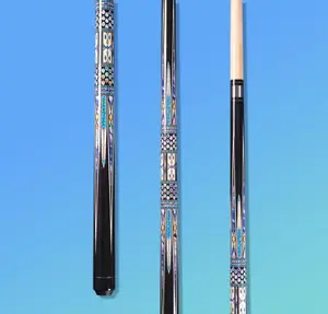 Canadian Maple Pool Cue Stick, Stainless Steel 5/16" X 18 Joint, 58 Inch 13mm Tip Billiard Pool Cue Stick, 19 20 oz, 2-Piece Pool Cue Stick