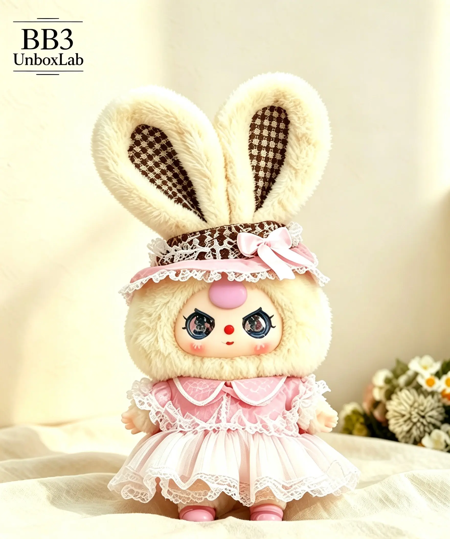 BB3 Lolita's Dream 400% Sealed Plush Blind Box, Trendy Collectible Mystery Figure, Gift for Plush Collectors