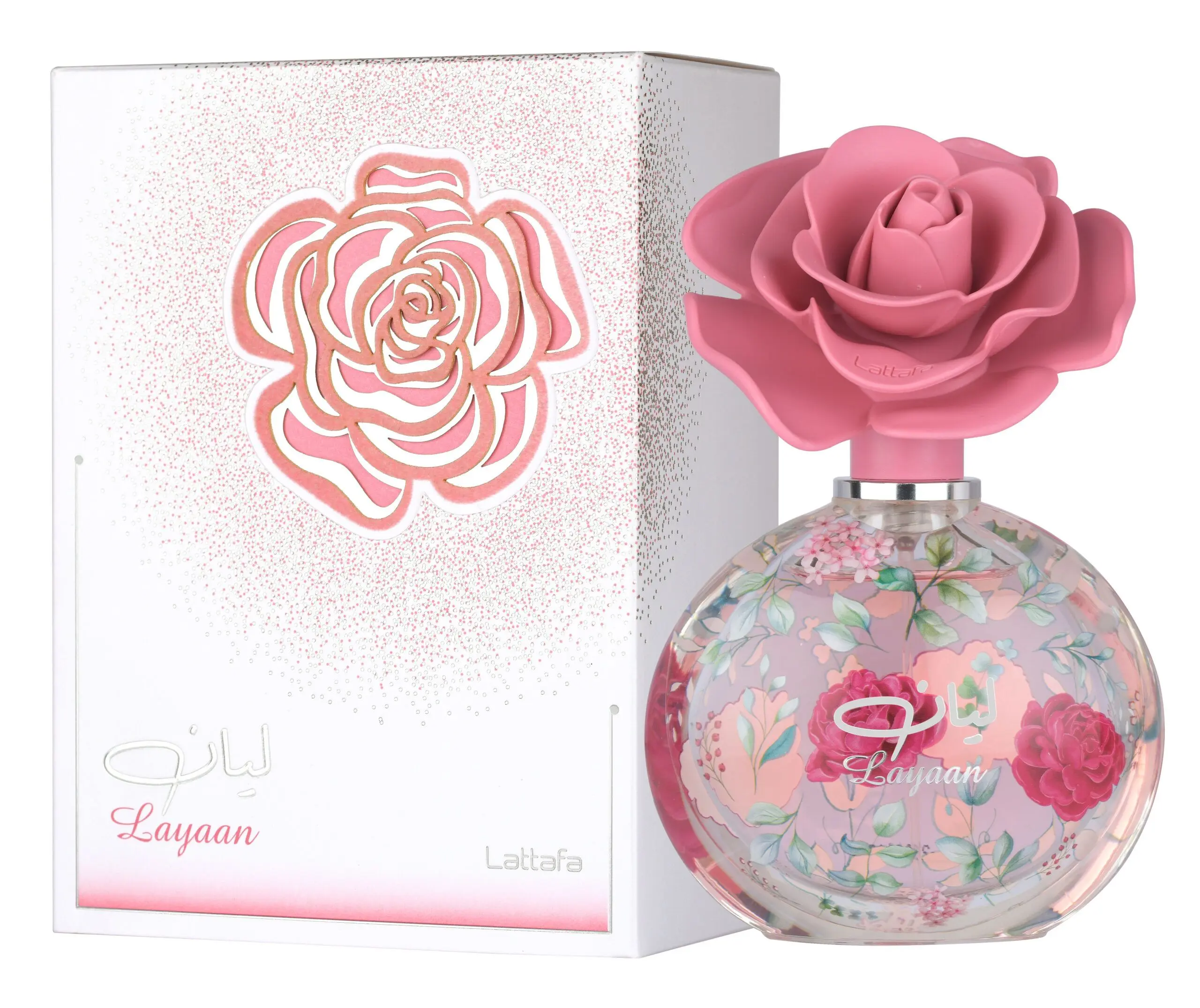 Lattafa Layaan Eau de Parfum - 75ml (2.5 oz), Unisex Fruity Floral Perfume with Floral Scent, Musk Cedar Notes, Long Lasting Fragrances for Everyday Wear