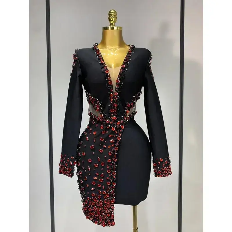 Black Crystal Dress - TikTok Shop Black Crystal Dress - TikTok Shop
