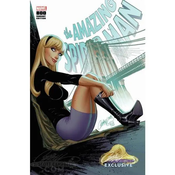 Amazing Spider-Man #800 Trade Dress JSC EXCLUSIVE cover F "Gwen Stacy"
