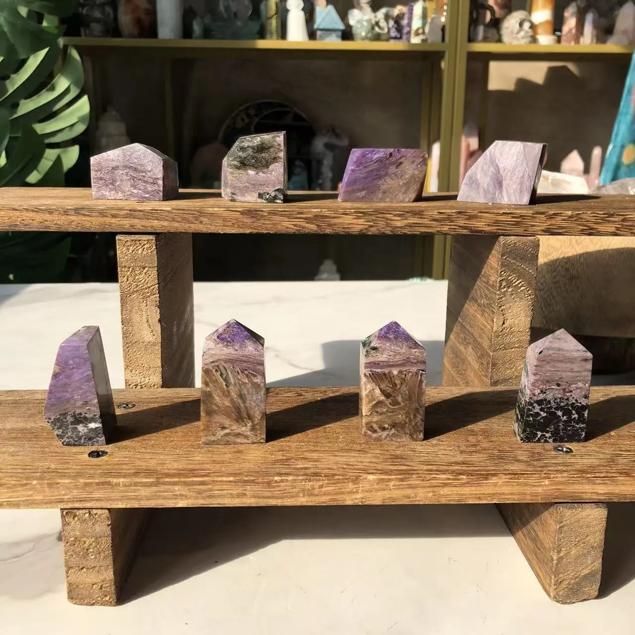 Natural Crystal Charoite Free From&Point Collection