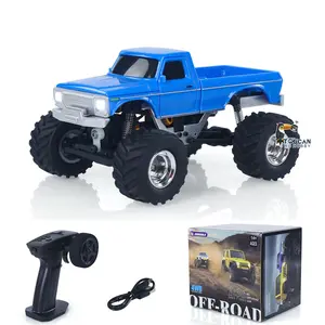 JABAILE 3602 1/36 4WD 2.4G Radio Controlled Off Road Vehicles Mini Crawler Car Battery Lights RTR RC Toys Model Children Gift