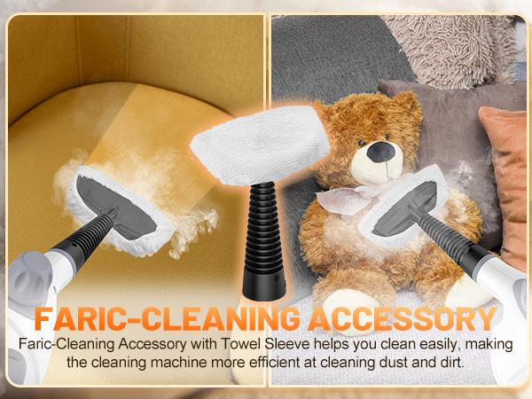 Phueut 1250W Pressurized Steam Cleaner with 11-Piece Accessories 360-Degree Angle for Floor Grout Tile Grease Multipurpose Home Cleaning Tool 15.2OZ Water Tank Capacity Phueut 1250W Pressurized Steam Cleaner with 11-Piece Accessories 360-Degree Angle for Floor Grout Tile Grease Multipurpose Home Cleaning Tool 15.2OZ Water Tank Capacity