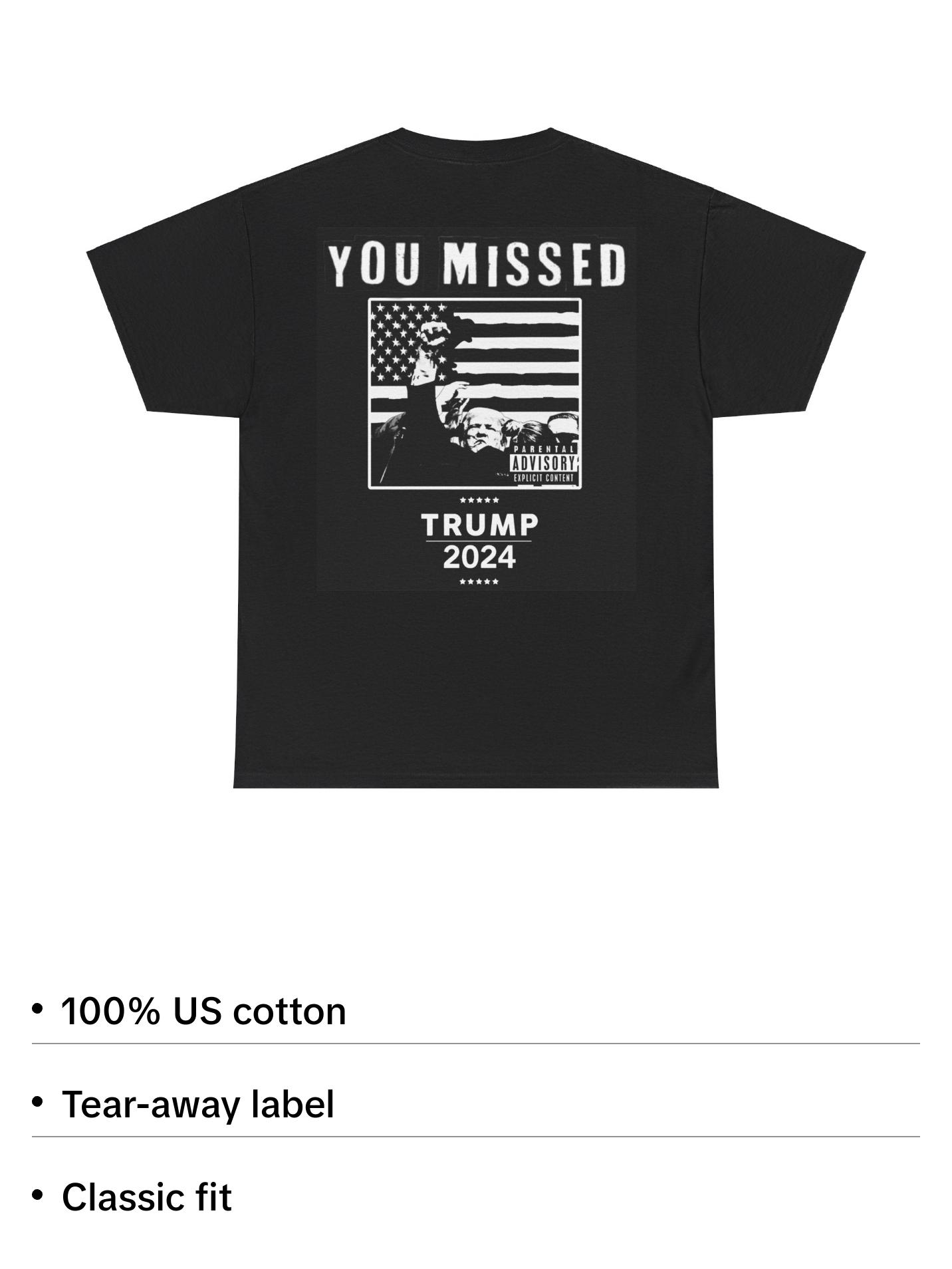 TRUMP FIGHT GEAR Unisex Heavy Cotton Tee