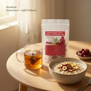 Brown sugar ginger jujube tea,Water Cup Gifting, Beverage, Herbal,treasure tea,for Women's Menstrual Comfort & Blood Health,Organic Goddess Herbal Tea,Women’s Endocrine