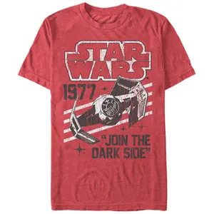 Men's Star Wars Darth Vader's TIE Fighter 1977 T-Shirt