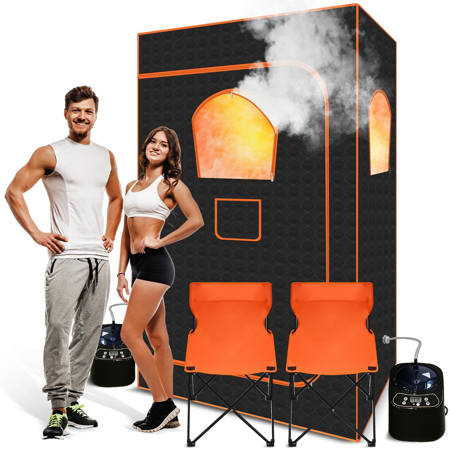 Portable Mobile Home Sauna 10-Min Quick Heat 9 Steam Modes 5-Layer Insulation Single Double Use for Personal Relaxation Post-Workout Recovery Portable Mobile Home Sauna 10-Min Quick Heat 9 Steam Modes 5-Layer Insulation Single Double Use for Personal Relaxation Post-Workout Recovery