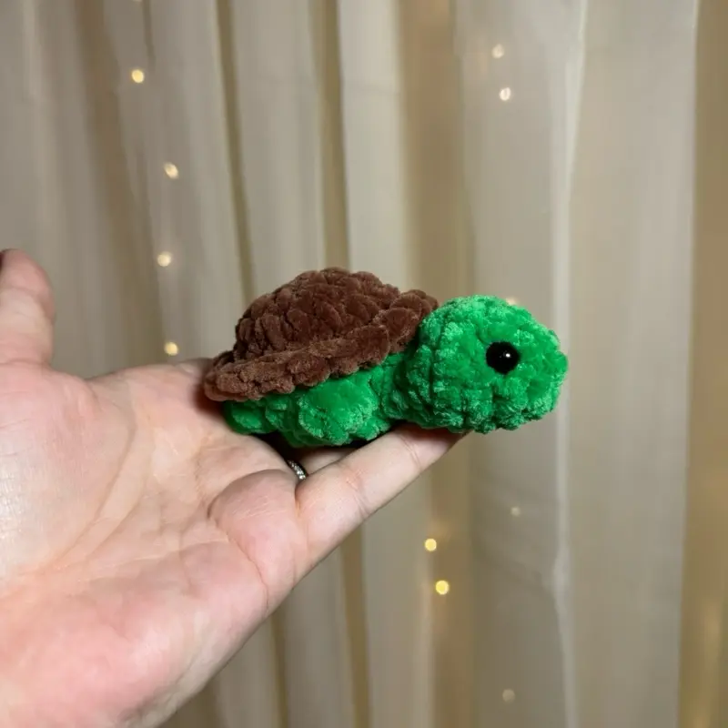 Handmade Crochet Mini Turtle