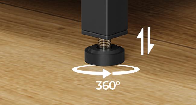 HOOBRO Bakers Rack with Power Outlet and LED Light, Microwave Stand, Kitchen Storage Rack with Sliding Barn Door & 6-S Hooks, Coffee Bar Cabinet with Storage, Rustic Brown and Black