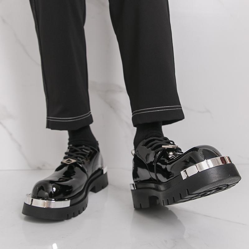 Men's 1 Pair Fashionable Casual Decor Pu Leather Slip-on Shoes, Simple Design Elegant Plain Round Toe Loafers, exquisite appearance loafers Business Style Temperament Flats for Daily Wear， men gift