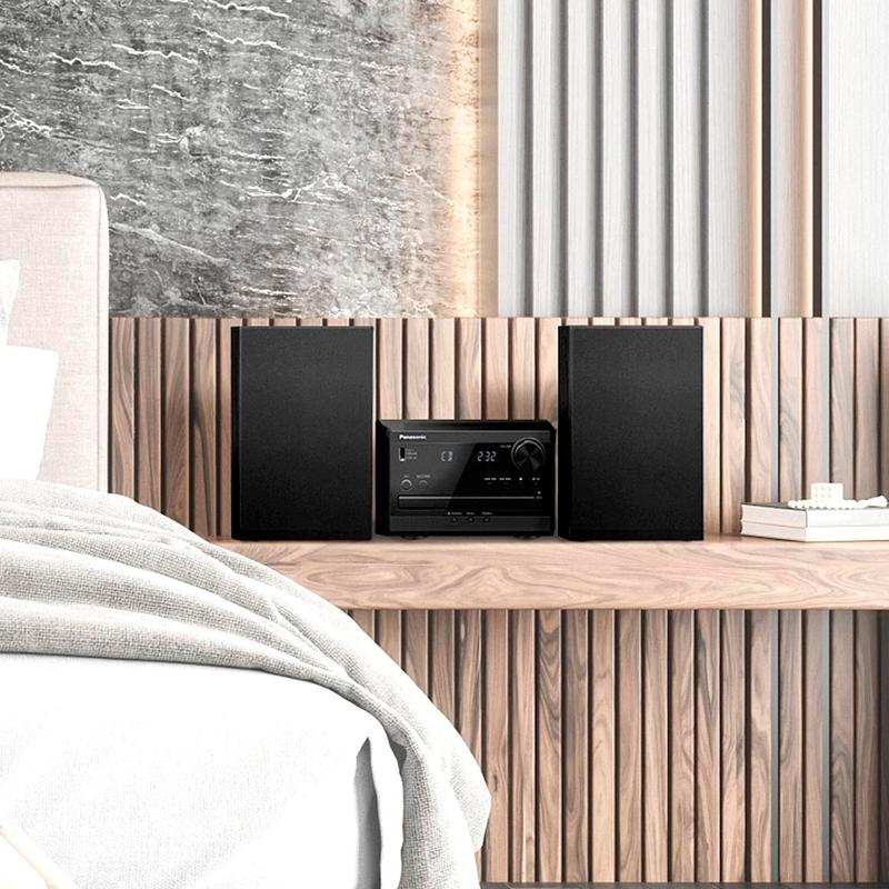 Panasonic Stereo System with CD, Bluetooth and Radio, 20W