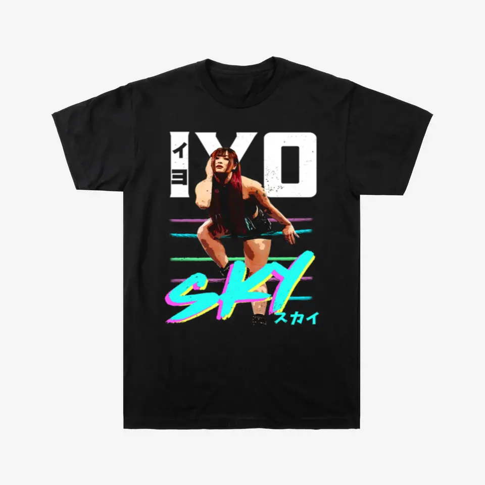 IYO SKY RING T-Shirt Classic Wrestling Streetwear Tee