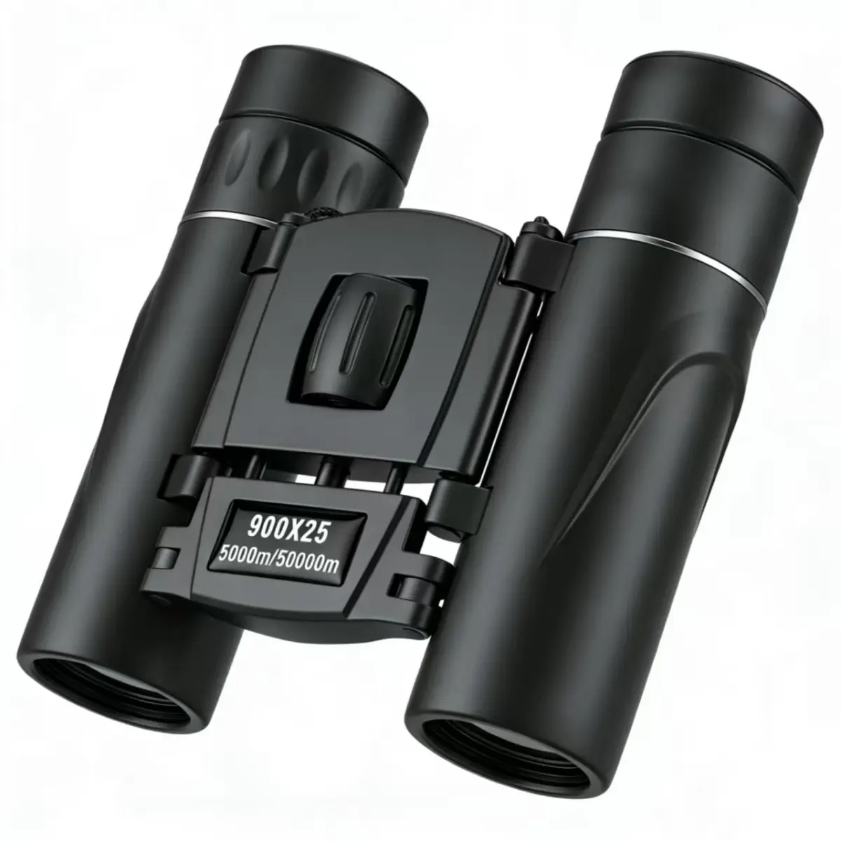 HD Portable Binoculars - Long-Range Viewing Camping Tools for Bird Watching, Outdoor Hunting, Hiking, Camping Gear, Travel Binoculars, Golf, Waterproof, Metal, Adults, Compact, Outdoor Activities, Rubber/Metal, Camping Accessories, Unisex