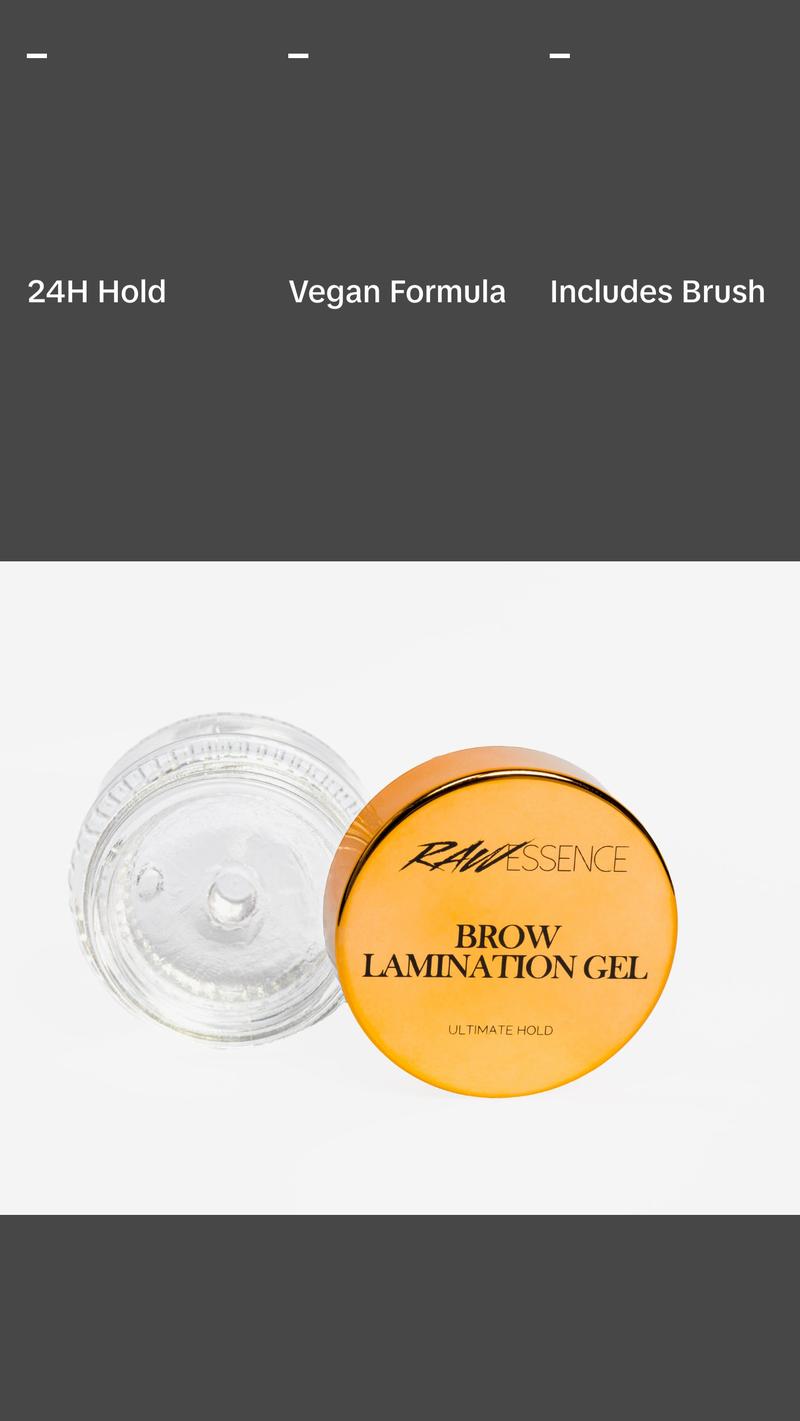 24 Hour Hold Brow Lamination Gel - Transfer and Waterproof Brow Gel