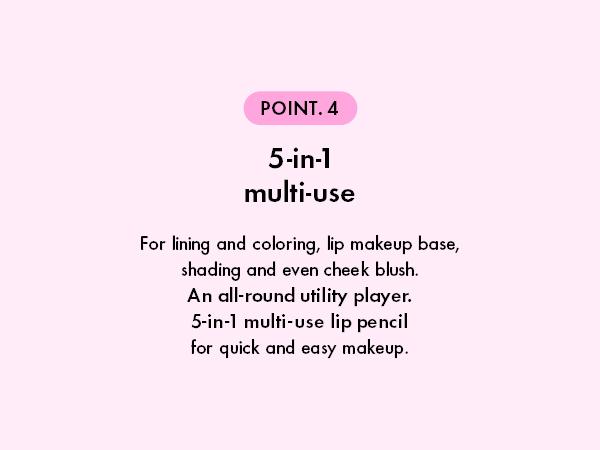 [AMUSE Seoul Official] LIP SMUDGER | 6 Shades lip liner