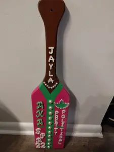 Alpha Kappy Alpha Sorority Inc. Cardigan Paddle