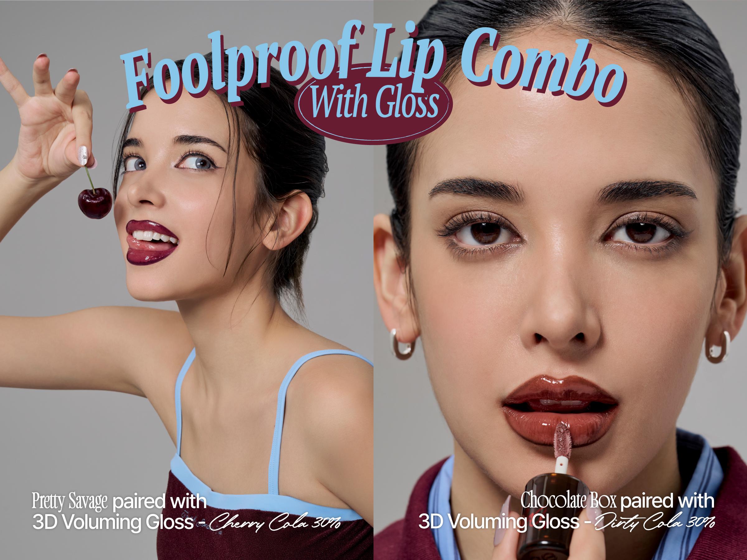 fwee LONG-LASTING DUAL COLORING STICK LIP + LINER | Lip Stick + Lip Liner | 1.2g