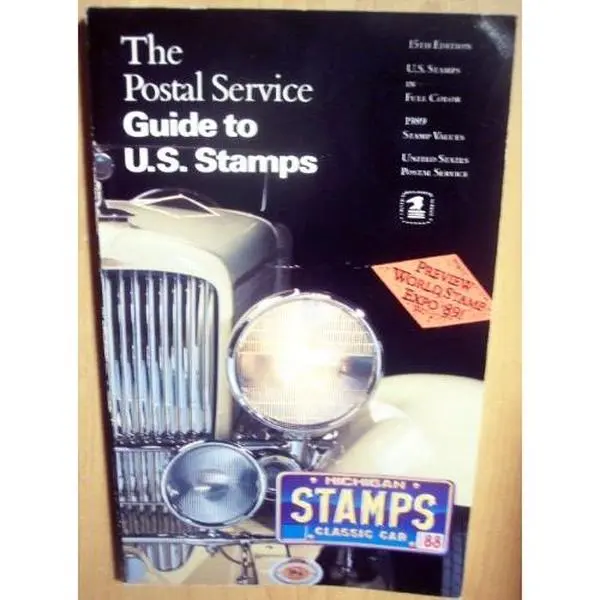 USED Book - The Postal Service Guide to U. S. Stamps by USPS (Paperback) - english