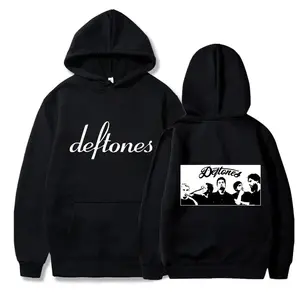 Deftones Band Two-Sided Graphic Sweatshirt, Deftones Tour 2025 2-Sided Pullover Hoodie for Men & Women