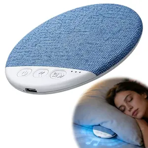 Bluetooth Pillow Speaker for Sleeping, 12mm Ultra Thin Under Pillow Speaker Wireless Sleep Aid with White Noise, Mini Private Sleep Sound Box for Side Sleepers