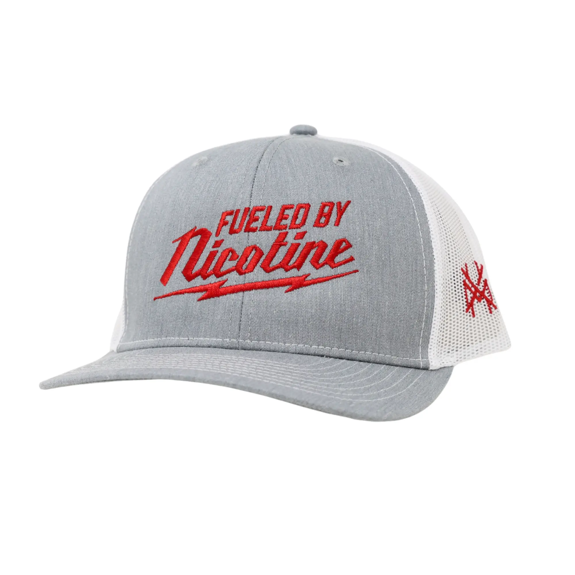 Trucker Heather Grey/White