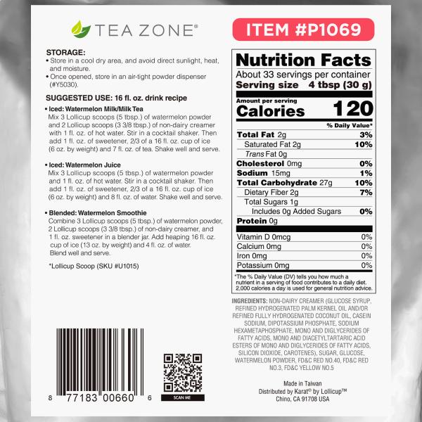 Tea Zone Boba Tea Powder - Perfect for boba tea, smoothies, slushies, milk teas and flavored tea Tea Zone Boba Tea Powder - Perfect for boba tea, smoothies, slushies, milk teas and flavored tea