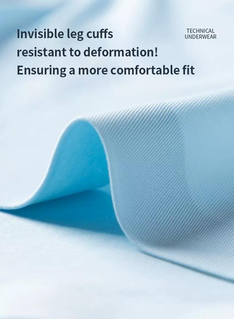 Nowazton Men's Silk Boxer Briefs, Breathable Tech Fabric, Antibacterial 7A, Moisture-Wicking & Soft, Ideal for Everyday Comfort & Active Wear - Perfect  Gift for Husband