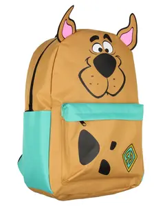 Scooby Doo Character 3D Ears 17" Backpack Laptop Travel Book Bag Padded Back Adjustable Straps