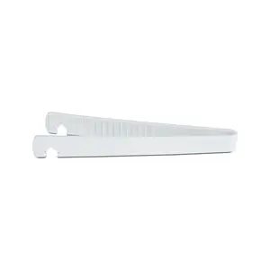 Toaster Tongs with Integrated Oven Rack Pusher/Puller